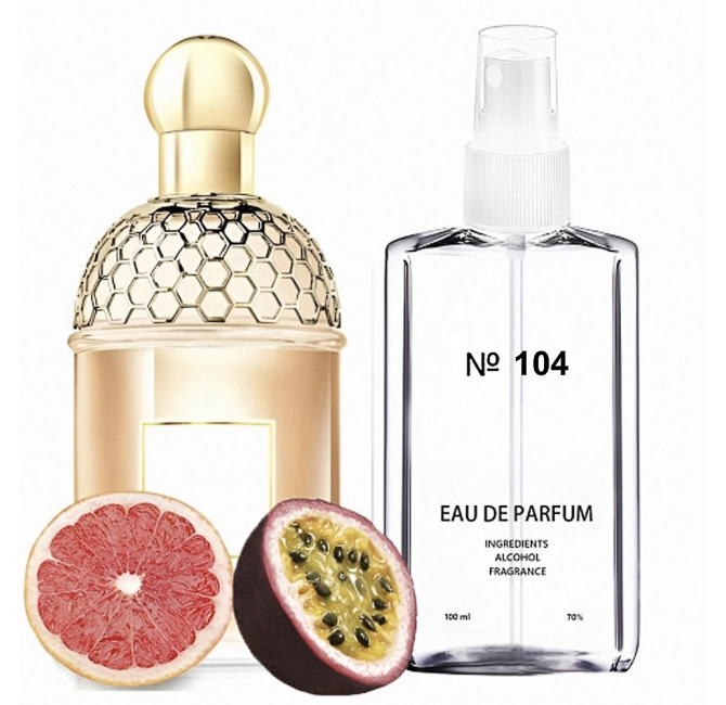 Парфуми№ 104 (аромат схожий на Aqua Allegoria Passiflora) Жіночі 100 мл