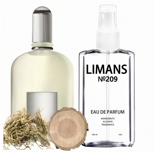 Парфуми №209 (аромат схожий на Grey Vetiver) Чоловічі 100 мл