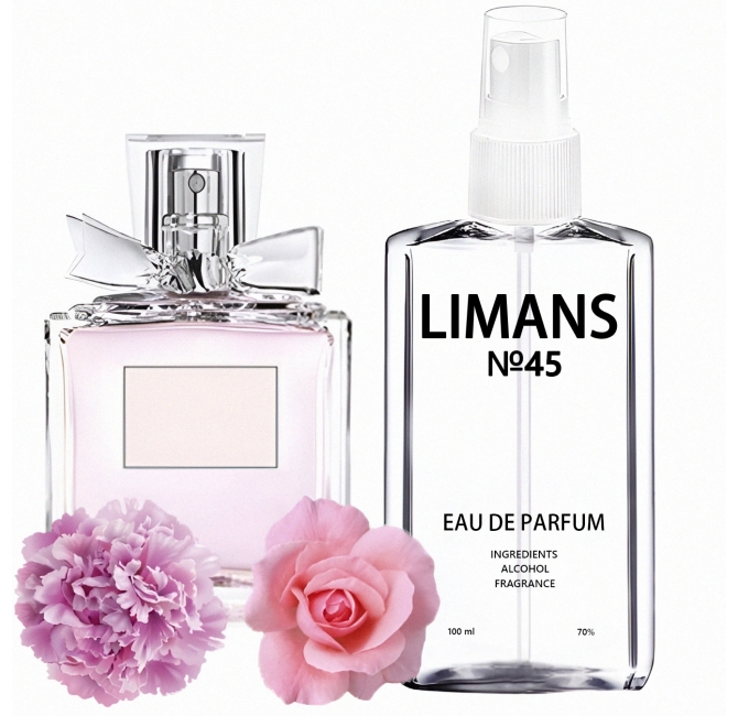 Парфуми № 45 (аромат схожий на Miss Dior Blooming Bouquet) Жіночі 100 мл