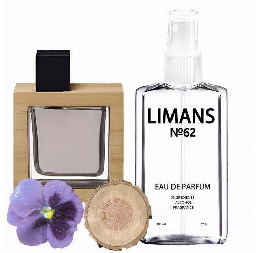 Парфуми № 62 (аромат схожий на He Wood) Чоловічі 100 мл