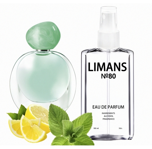 Парфуми № 80 (аромат схожий на Acqua Di Gioia) Жіночі 100 мл