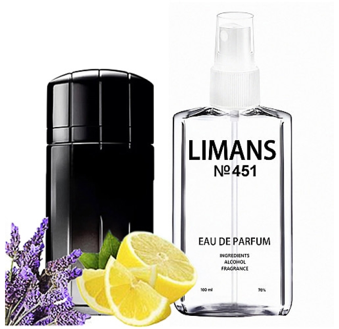 Парфуми № 451 (аромат схожий на Paco Rabanne Black Xs L'exces  ) Чоловічі 100 мл