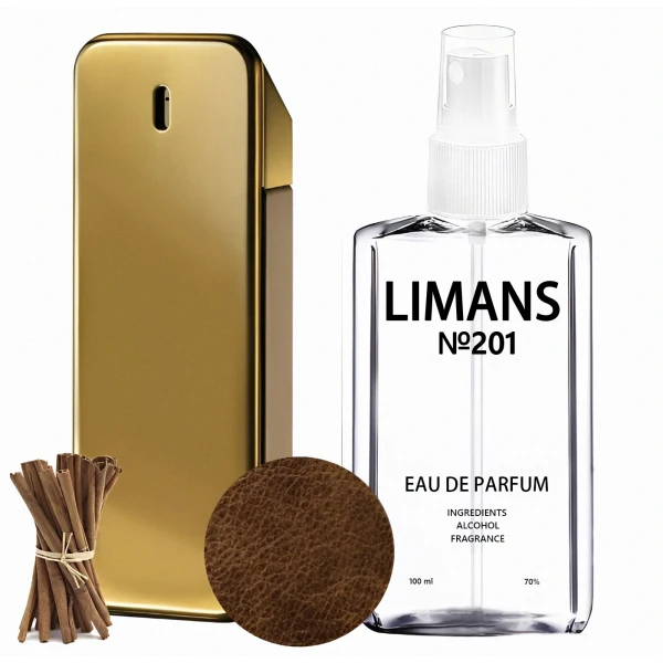 Парфуми № 201 (аромат схожий на One Million) Чоловічі 100 мл