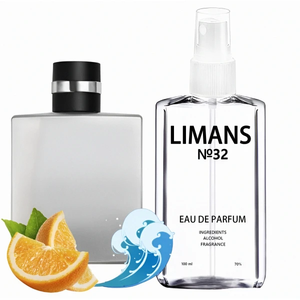 Парфуми № 32 (аромат схожий на Allure Homme Sport) Чоловічі 100 мл 